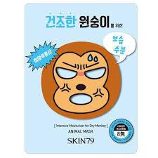 Skin79 animal mask for dry monkey 23g.