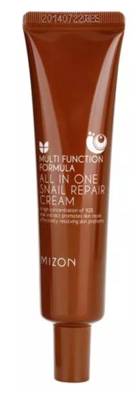 Opakowanie kremu regenerującego skórę Mizon All-In-One Snail Repair Cream