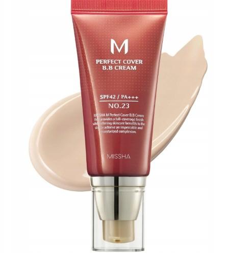 Krem BB Missha Cream Perfect Cover SPF42/PA+++ #23 Natural Beige 50 ml