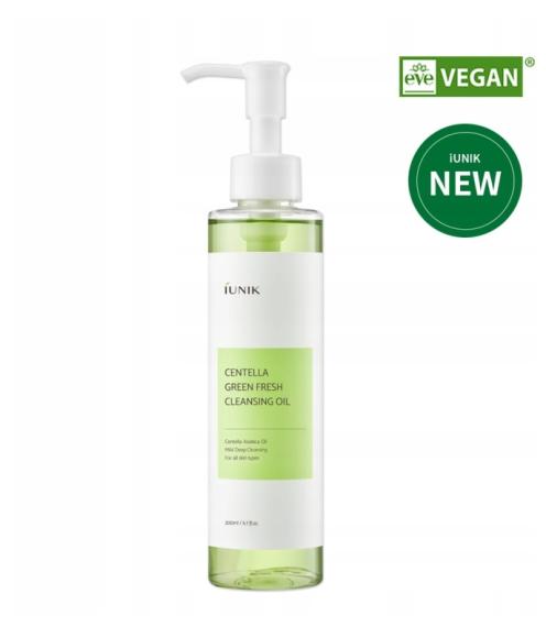 IUNIK Centella Green Fresh Cleansing Oil - Delikatny olejek do demakijażu