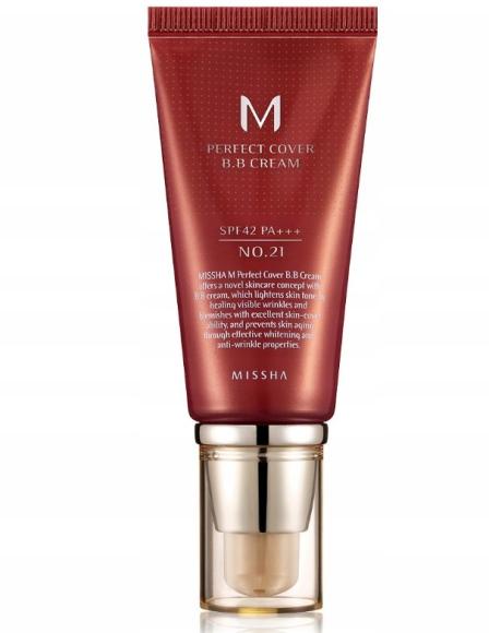 Krem BB Missha BB 21 Light Beige SPF 41-50 50 ml