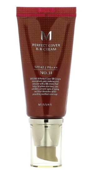 MISSHA - M Perfect Cover BB Cream SPF42 PA+++ -#31 Golden Beige 50ml