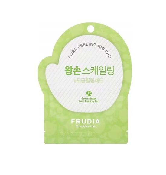 Frudia Green Grape Pore Peeling Pad jednorazowy płatek złuszczający na bazie ekstraktu z winogron 