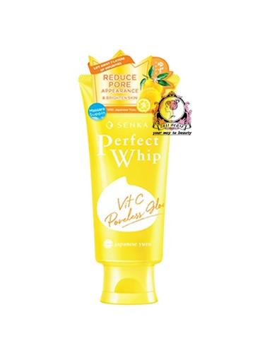 Shiseido VitC Poreless Glow Face Rozświetlająca pianka do mycia twarzy 100ml