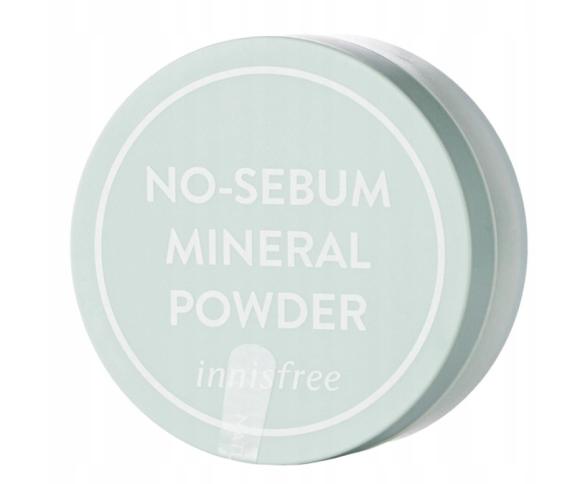 Innisfree Mineralny Sypki Puder No Sebum Pochłania Sebum 5g