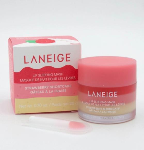 LANEIGE Lip Sleeping Mask Strawberry Shortcake maska regenerująca usta 20g
