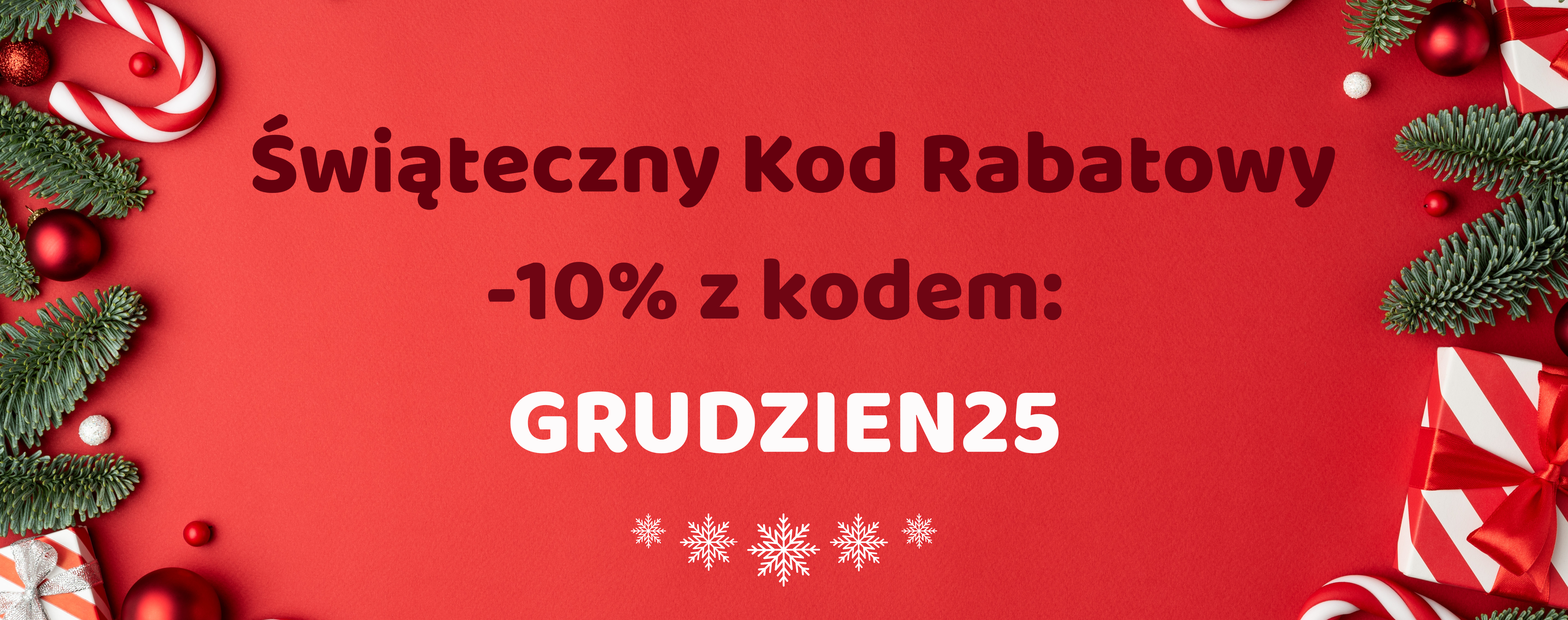 ???? Świąteczny Kod Rabatowy -10% z kodem SWIETA10