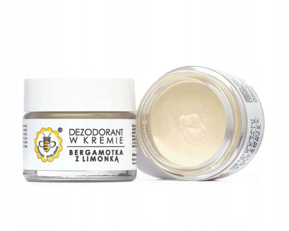  Miodowa Mydlarnia dezodorant w kremie Bergamotka z Limonką 55 g