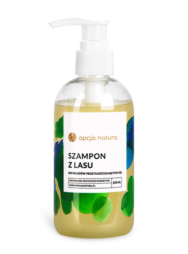  Opcja Natura  Szampon Wegański do włosów przetłuszczających się 250ml
