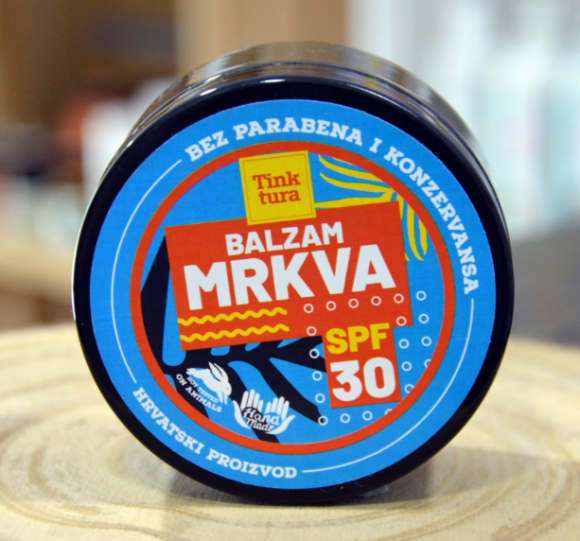 TINKTURA Balsam do opalania MRKVA marchewka 30SPF 100ml  (1)