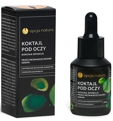 Opcja Natura Serum Koktajl pod Oczy Przeciwzmarszczkowy Kofeina 30ml