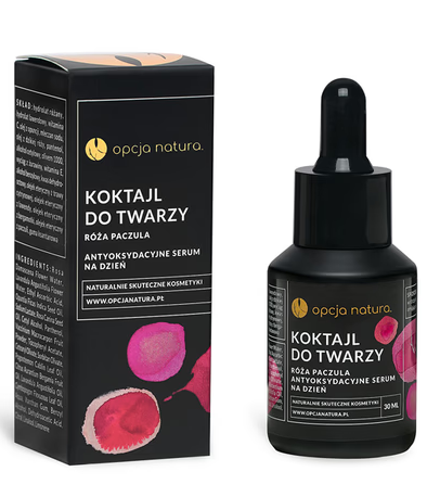  Opcja Natura Krem przeciwstarzeniowy RÓŻA & PACZULA do twarzy  30 ml