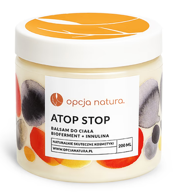  Opcja Natura Atop Stop balsam do ciała w słoiczku bioferment i 10% mocznika