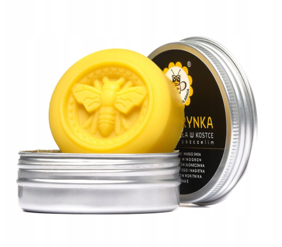 Miodowa Mydlarnia balsam do ciała w kostce MANDARYNKA 40g (2)