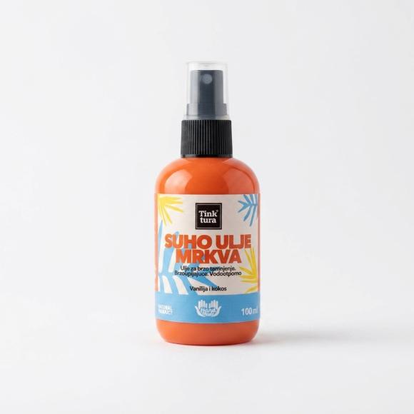 Tinktura Suchy olejek do opalania MRKVA Dry Oil Carrot  100ml do 11.2027 (2)