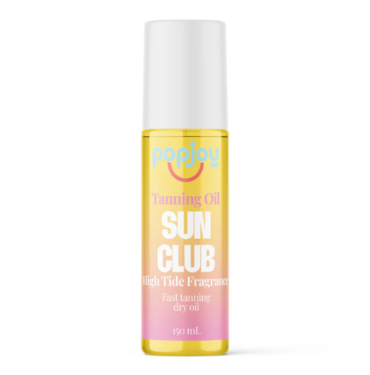  Tinktura PopJoy Sun Club Superfast Tanning Oil – Suchy Olejek Przyspieszający Opalanie 150ml (1)