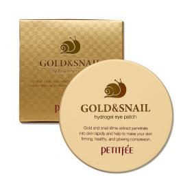 Petitfee gold & snail hydrogel eye patch