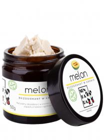 Dezodorant naturalny w kremie Senkara Melon 50g dezodorant melon jest niezwykle delikatny i nie powoduje podrażnień.