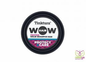 Szampon do włosów w kostce proteinowy Tinktura Protect and Care 60g 