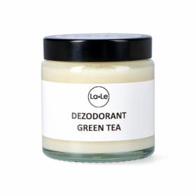 LaLe naturalny dezodorant w kremie Green tea (szkło) 120 ml