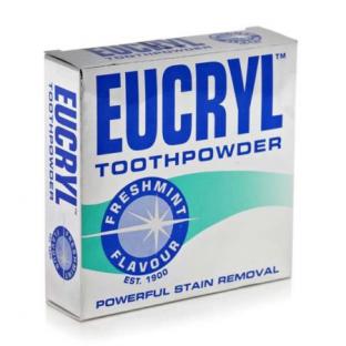 Eucryl puder, proszek do zębów usuwający przebarwienia Freshmint 50g