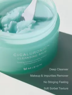 Mizon Cicaluronic Cleansing Balm Balsam oczyszczający 80ml  koreańskie kosmetyki