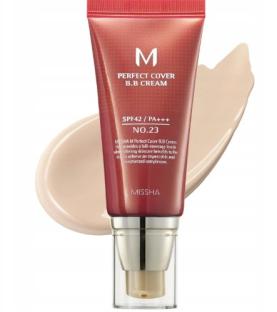Krem BB Missha Cream Perfect Cover SPF42/PA+++ #23 Natural Beige 50 ml