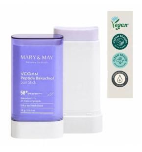 Mary & May Vegan Peptide Bakuchiol Sun Stick SPF50+/PA++++ sztyft