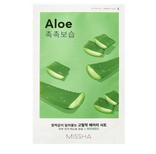 MISSHA Airy Fit Sheet Mask Aloe  Wysoce nawilżająca maska z Aloe Vera