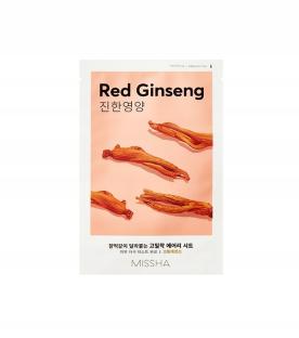 Missha Airy Fit Red Ginseng Odżywcza Maska w Płacie Czerwony żeńszeń