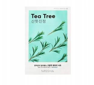 Missha Airy Fit Tea Tree Łagodząca Maseczka w Płacie Drzewo herbaciane