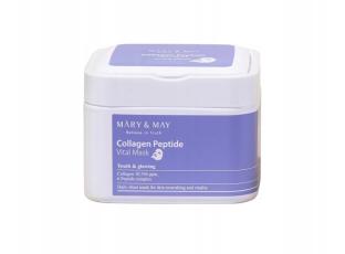 MARY&MAY Collagen Peptide Vital Mask Zestaw Ujędrniających Masek Do Twarzy