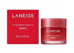 NOWA WERSJA Laneige Lip Sleeping Mask Ex Berry Maska Intensywnie Regenerująca Usta 20g