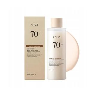Anua Rice 70 Glow Milky Toner Nawilżający Tonik Ryżowy do Twarzy 250 ml