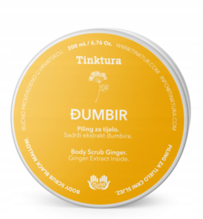 Tinktura peeling Imbir z solą chorwacką 250g