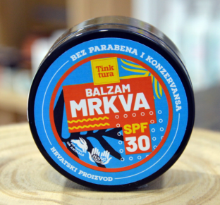 TINKTURA Balsam do opalania MRKVA naturalny marchewka 30 SPF 100ml 