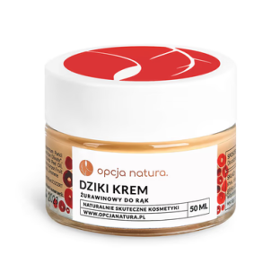  Opcja Natura Dziki Krem Żurawinowy do Rąk  50ml