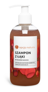 Opcja Natura Szampon z łąki 250 ml, naturalny, wegański,do włosów suchych